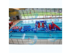 Inflatables kolam trek berkembar
