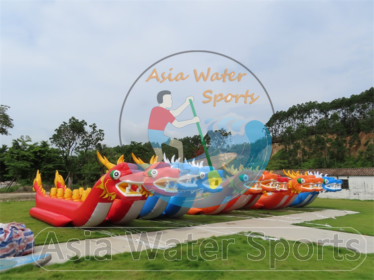 inflatable towable dragon boat bot pisang kembung
