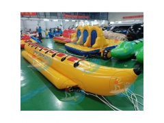 Largest Inflatable theme parks include Banana Boat 6 Riders for Ultimate Enjoyment
